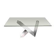 Glass Top Coffee Table SH Vern