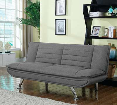Gray Fabric Sofa Bed CO 966