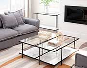 Clear Glass Console table Z995
