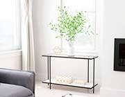 Clear Glass Console table Z995