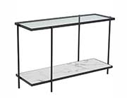 Clear Glass Console table Z995