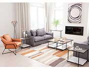Clear Glass Console table Z995