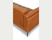 Murray 440 Tan Leather sofa by Moroni