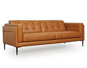 Murray 440 Tan Leather sofa by Moroni