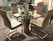 Glass Top Dining table CR 822