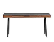 Hugo Black Top Office desk by Eurostyle