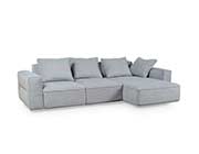 297 Gray Fabric Sectional sofa by Moroni