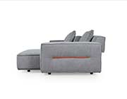 297 Gray Fabric Sectional sofa by Moroni