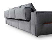 297 Gray Fabric Sectional sofa by Moroni