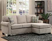 Sand Toned Sectional Sofa 667