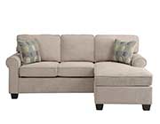 Sand Toned Sectional Sofa 667