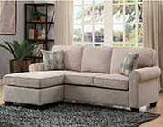 Sand Toned Sectional Sofa 667