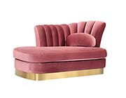 Modern Velvet Lounge Chair VG 736