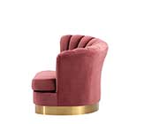Modern Velvet Lounge Chair VG 736
