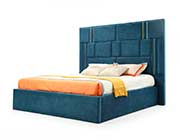 Blue Velvet Bed VG Damaris