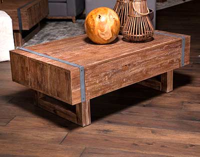 Brooklyn Walk Cocktail Table by AICO