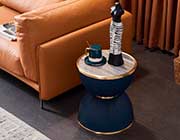 Navy Blue End Table AE 930
