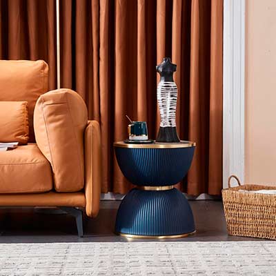 Navy Blue End Table AE 930