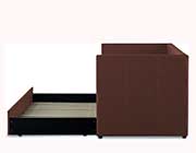 Chocolate Button tufted Day bed HE 969