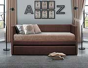 Chocolate Button tufted Day bed HE 969