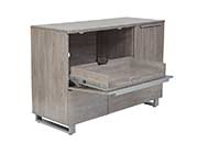 Kalmar Gray Office Desk by Unique Furniture