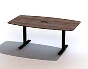 Oslo Electric Standing Meeting Table by Unique Furniture