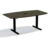 Oslo Electric Standing Meeting Table by Unique Furniture