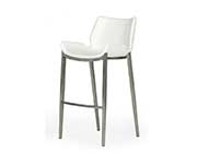 White Eco-Leather Bar Stool VG Daw