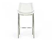 White Eco-Leather Bar Stool VG Daw