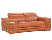 Camel Leather Sofa set GU 92