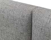 Gray Fabric Low Profile Bedroom VG Marinella