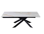 Modern Glass Dining Table NJ Aruta