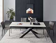 Modern Glass Dining Table NJ Aruta