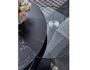 Black Ceramic Top Coffee Table NJ 881