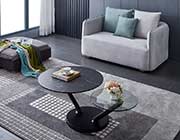 Black Ceramic Top Coffee Table NJ 881