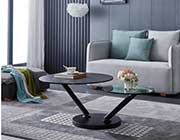 Black Ceramic Top Coffee Table NJ 881