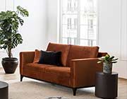 Brown Fabric Sofa Bed Cosmopolitan