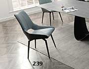 Dark Gray Ceramic Dining Table EF 087