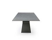 Dark Gray Ceramic Dining Table EF 087