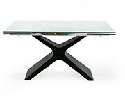 Extendable Glass dining Table VG Alfeo