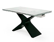 Extendable Glass dining Table VG Alfeo