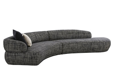 Gray Sectional Sofa VG Dakota