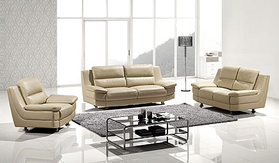 AE768 Leather Sofa Set