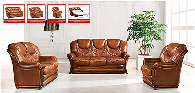 Leather Sofa Set 6318EF