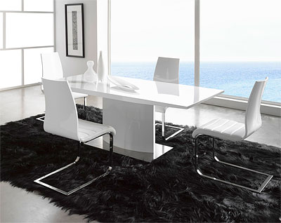 Modern White Table EF02