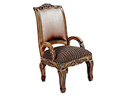 BT 287 Traditional Italian Oak Dining Arm Chair