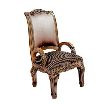 BT 287 Traditional Italian Oak Dining Arm Chair
