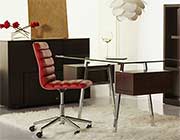 Modern Glass Top Office Desk EStyle 24