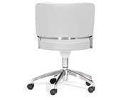 White Swivel Office chair Z-157