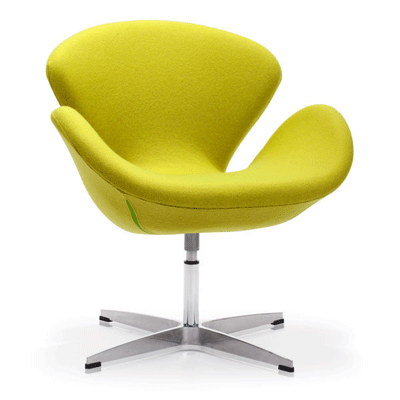 Modern Arm Chair Z312 in Pistachio Green